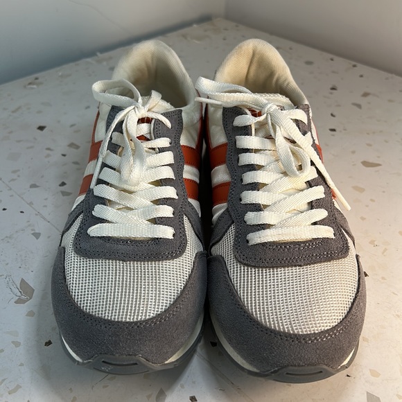 Gola Classics Men's Daytona Sneakers Off White/Ash/Moody Orange - Picture 2 of 7